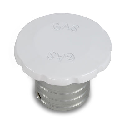 Billet Aluminum Flush Mount Deck Gas Fill - Vented 1 - 1/2" Hose