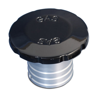 Billet Aluminum Flush Mount Deck Gas Fill - Vented 2" Hose