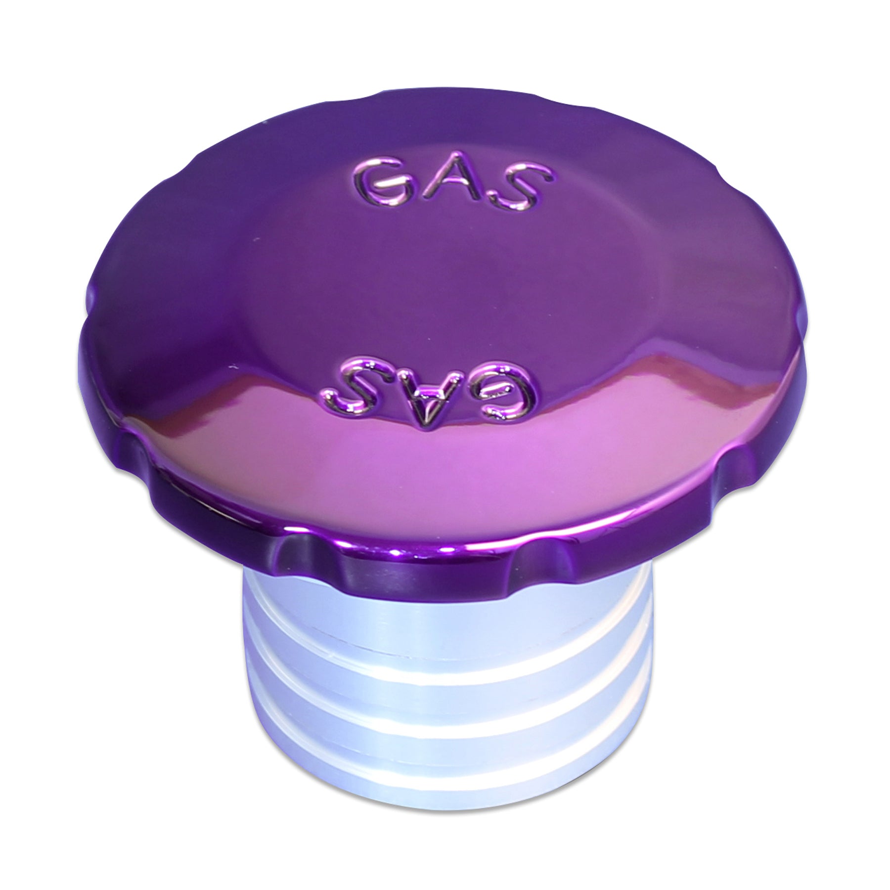 Billet Aluminum Flush Mount Deck Gas Fill - Vented 2" Hose