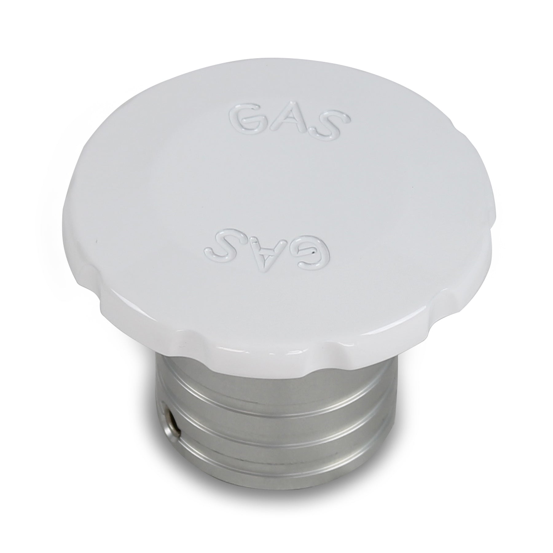 Billet Aluminum Flush Mount Deck Gas Fill - Vented 2" Hose