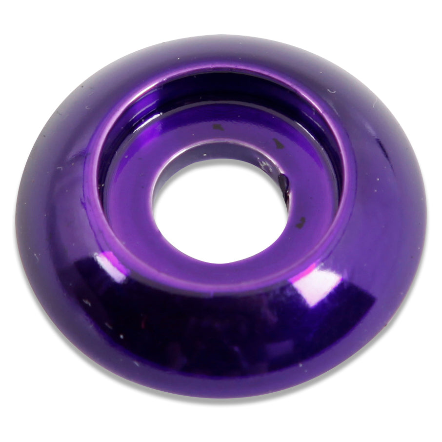Billet Aluminum Plain Accent Buttonhead Washers
