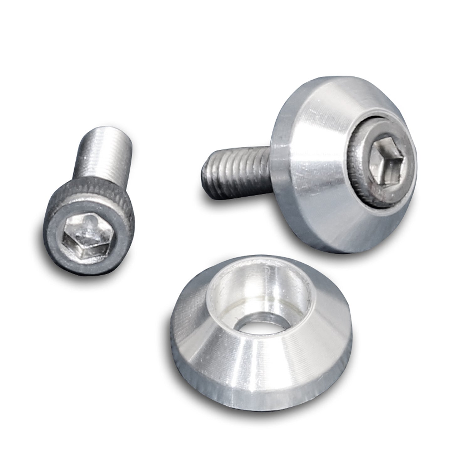 Billet Aluminum Plain Socket Cap Washers