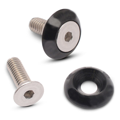 Billet Aluminum Plain Accent Countersunk Washers