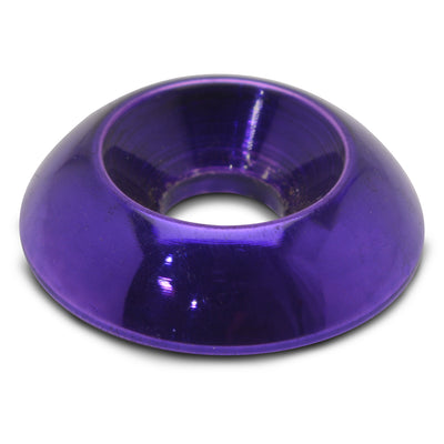 Billet Aluminum Plain Accent Countersunk Washers