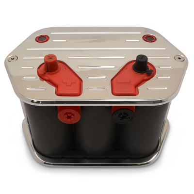 Battery Box - Optima D34 Ball Milled Top