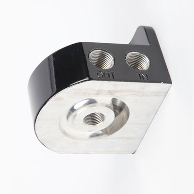 Billet Aluminum Oil Filter Heads
