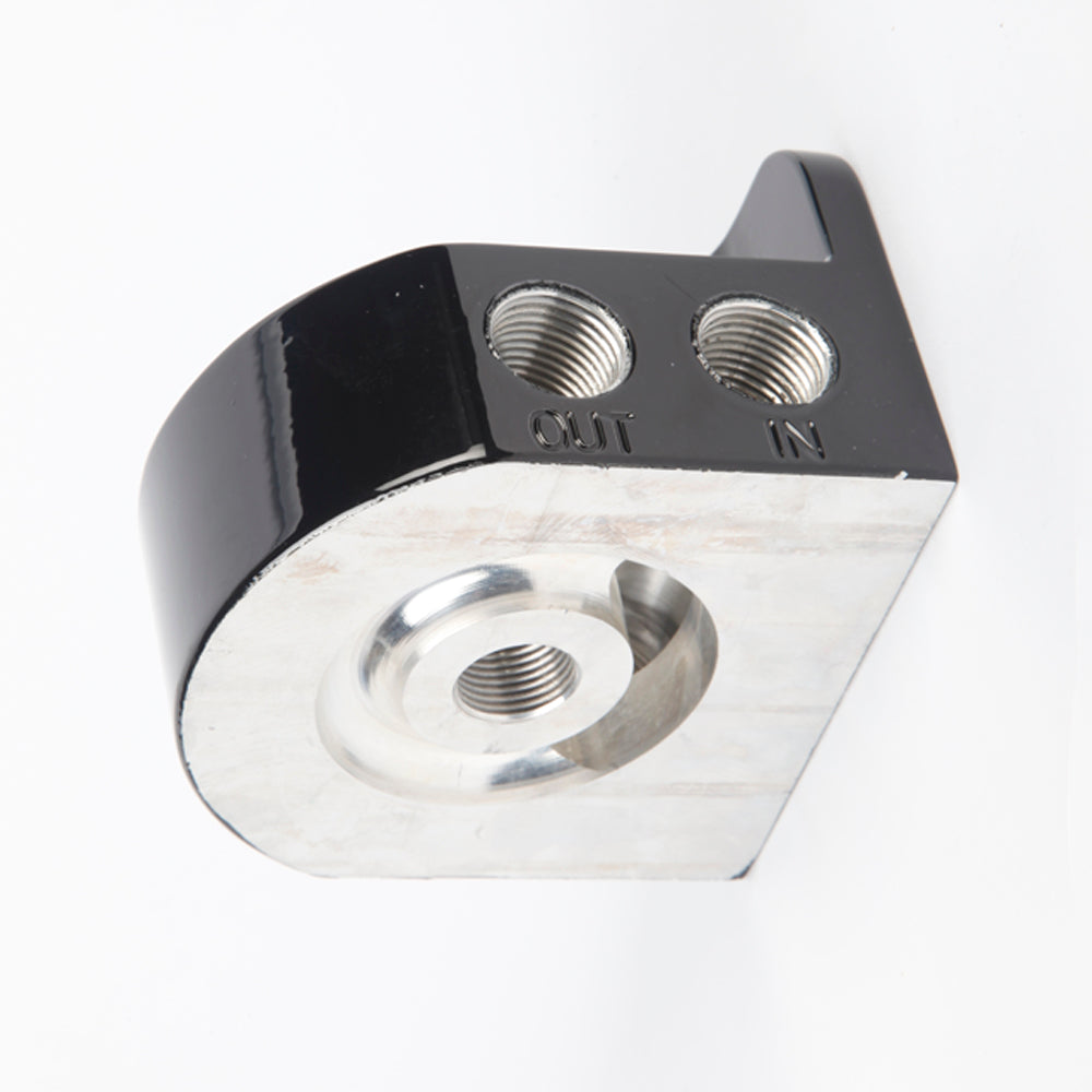 Billet Aluminum Oil Filter Heads