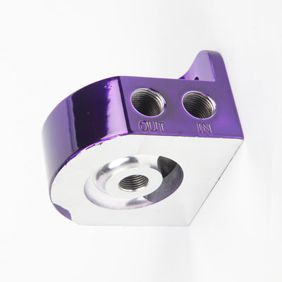 Billet Aluminum Oil Filter Heads