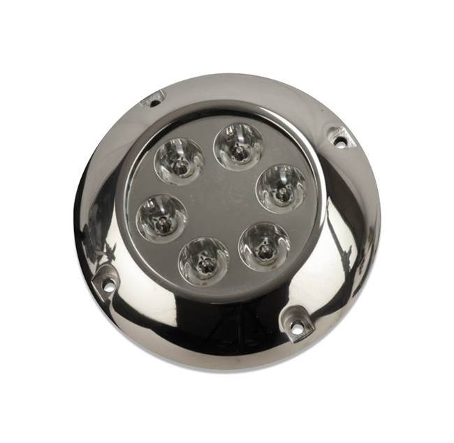 Underwater Light SS Round 6 LEDs