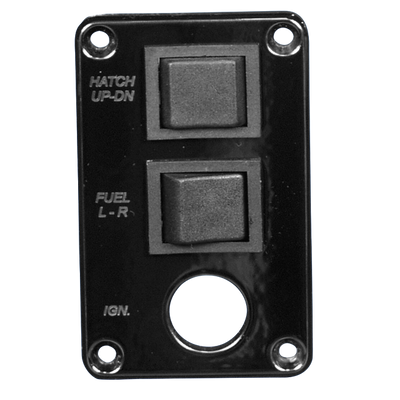 Switch Panel - Two Double Pole Switches