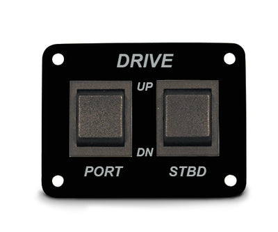 Switch Panel - Two Double Pole Switches