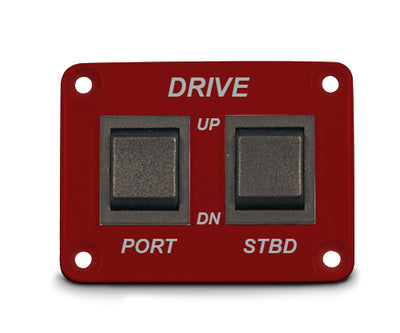 Switch Panel - Two Double Pole Switches