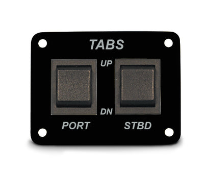 Switch Panel - Two Double Pole Switches