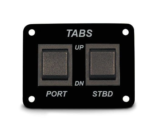 Switch Panel - Two Double Pole Switches