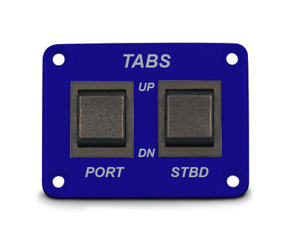Switch Panel - Two Double Pole Switches