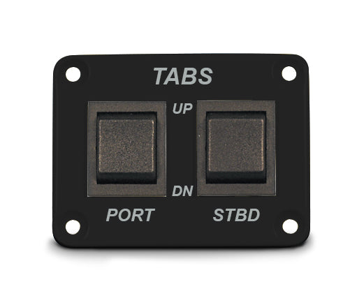 Switch Panel - Two Double Pole Switches