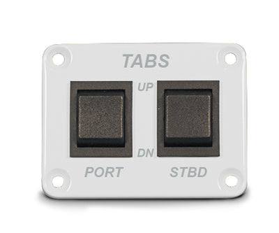 Switch Panel - Two Double Pole Switches