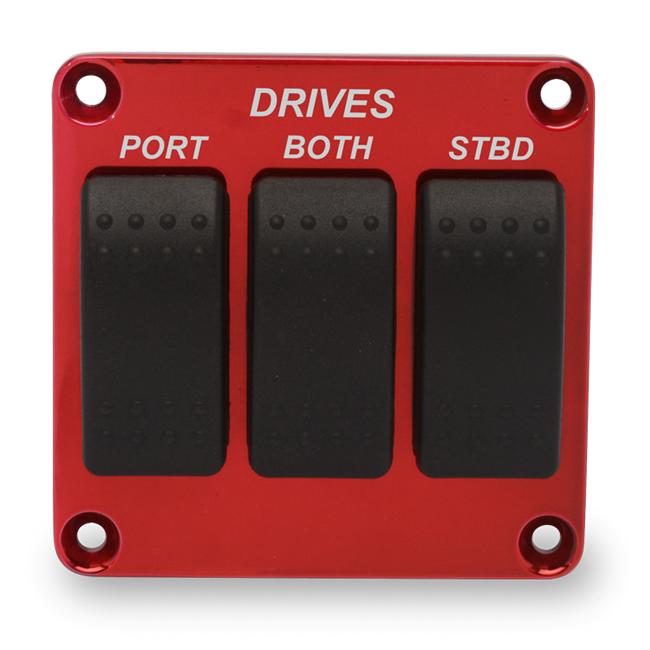 Switch Panel - Three Carling Switches