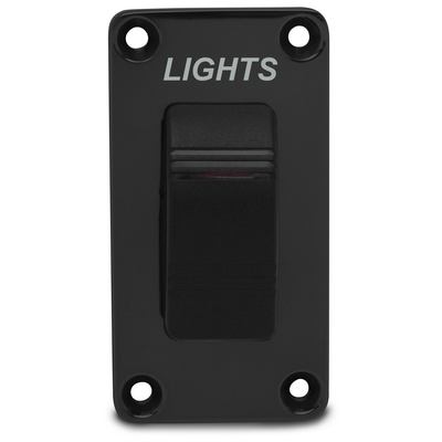 Switch Panel - One Double Pole Carling Switch