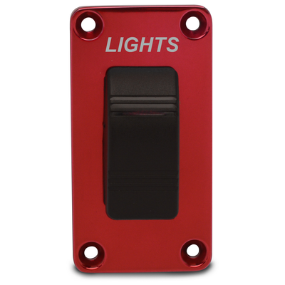 Switch Panel - One Double Pole Carling Switch