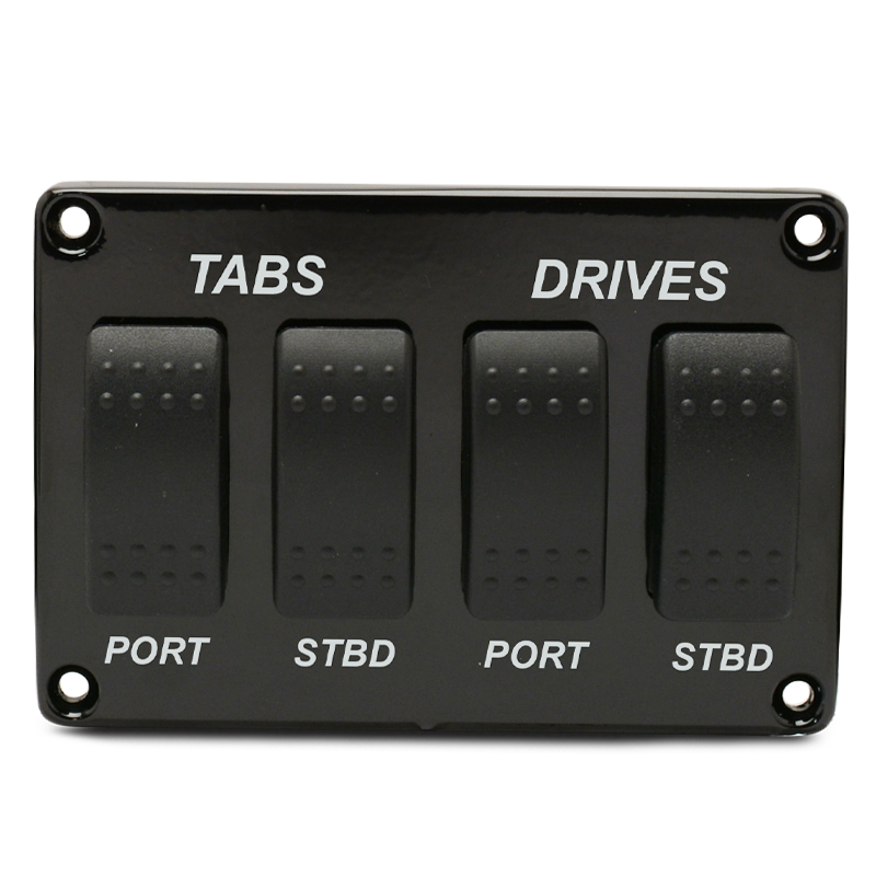 Switch Panel - Four Carling Switches