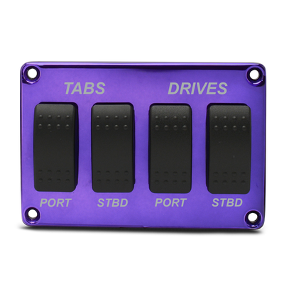 Switch Panel - Four Carling Switches