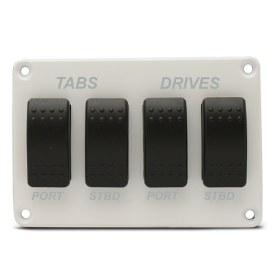 Switch Panel - Four Carling Switches