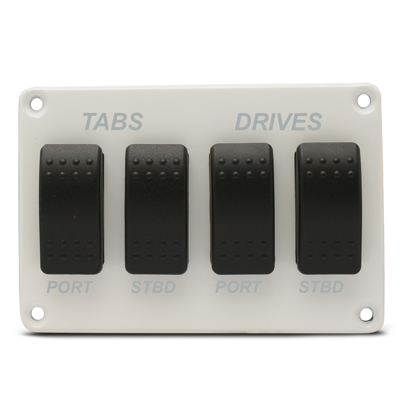 Switch Panel - Four Carling Switches