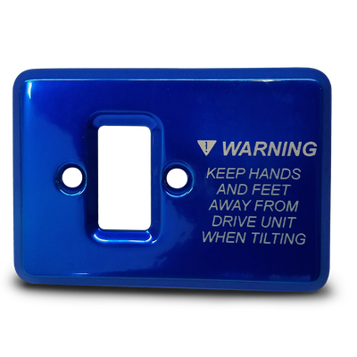 Mercury Transom Mount Trim Switch Cover Plate