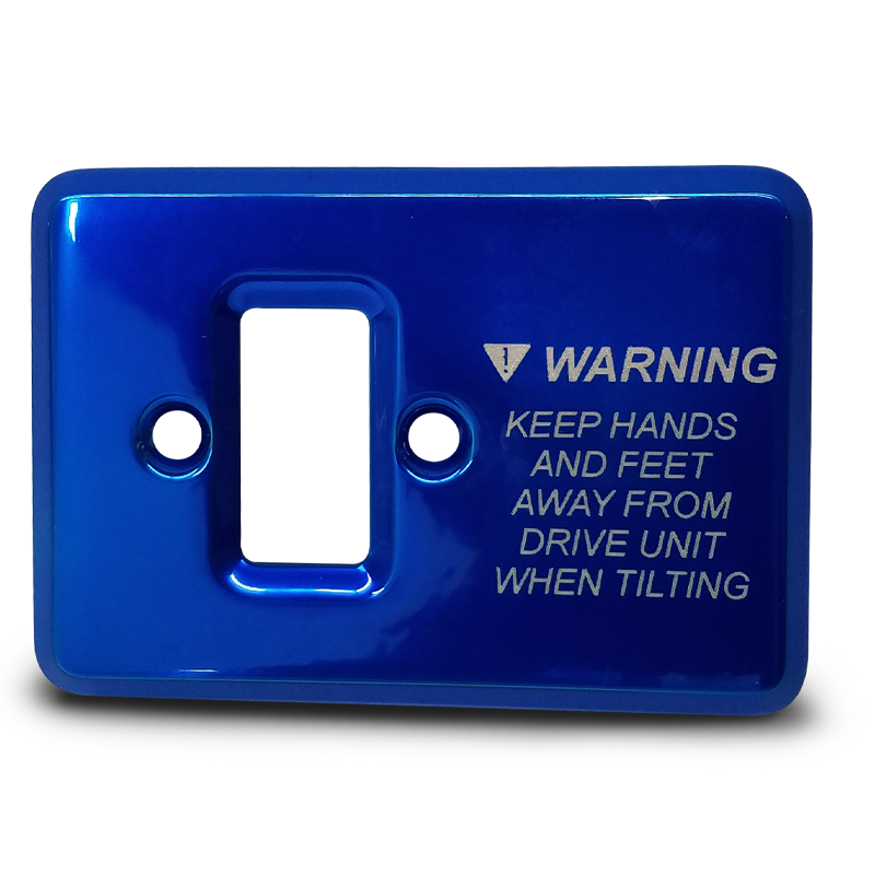 Mercury Transom Mount Trim Switch Cover Plate