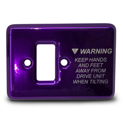 Mercury Transom Mount Trim Switch Cover Plate