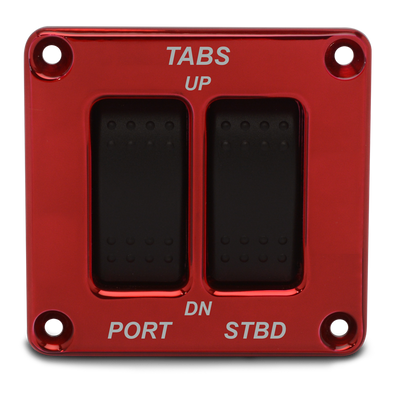 Recessed Switch Panel - Two Switches