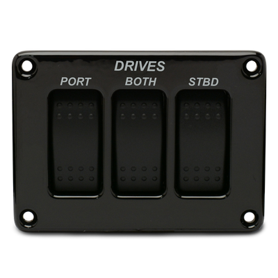 Recessed Switch Panel - Three Switches