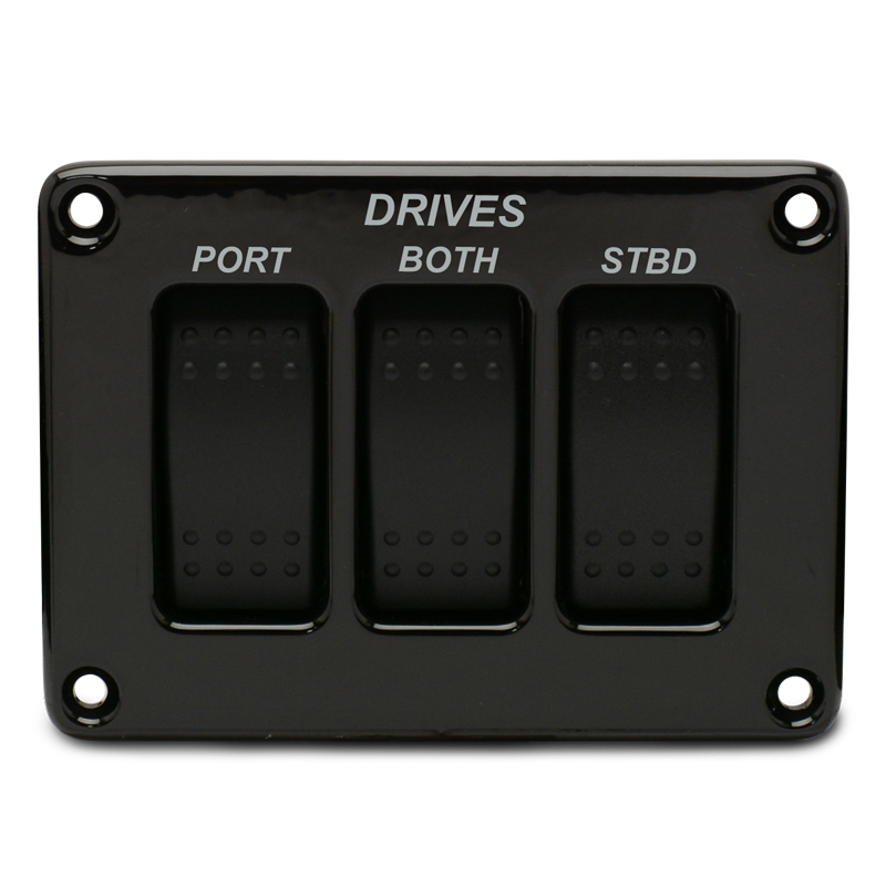 Recessed Switch Panel - Three Switches
