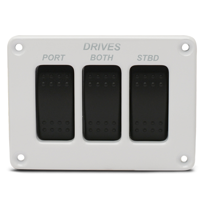 Recessed Switch Panel - Three Switches