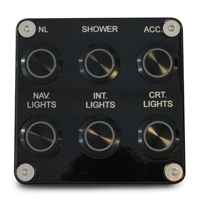 Switch Panel - 6 Round Panel