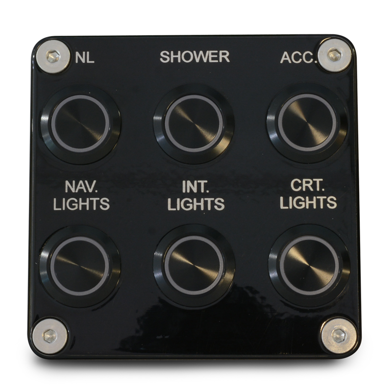 Switch Panel - 6 Round Panel