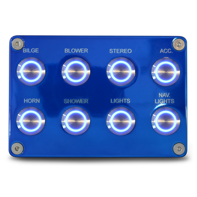 Switch Panel - Eight Round Panel