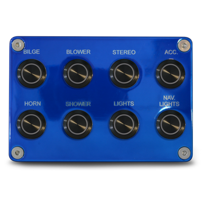Switch Panel - Eight Round Panel