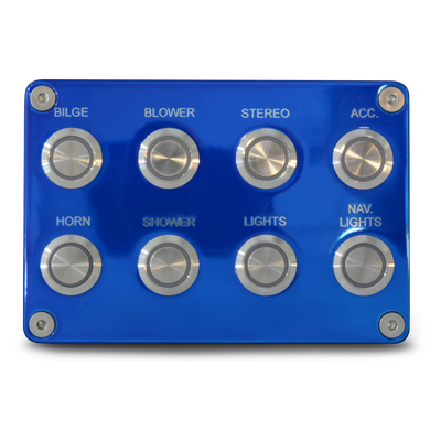 Switch Panel - Eight Round Panel