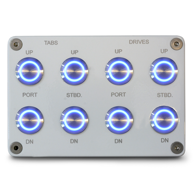 Switch Panel - Eight Round Panel