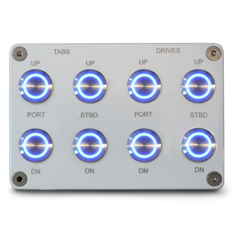Switch Panel - Eight Round Panel