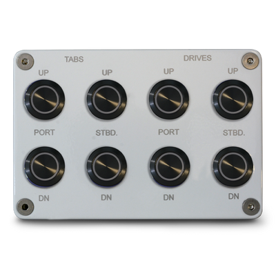 Switch Panel - Eight Round Panel