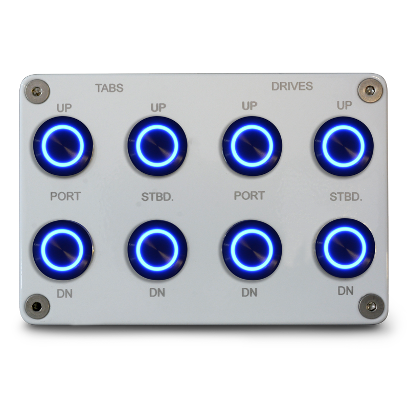 Switch Panel - Eight Round Panel