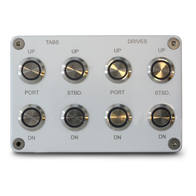 Switch Panel - Eight Round Panel