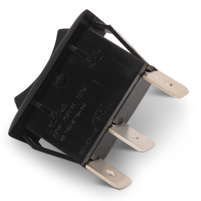 Rocker Switch Single Pole, Single Throw Momentary
