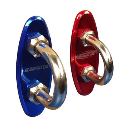 Billet Bow Eye Backing Plates - 1/2 in Bow Eye
