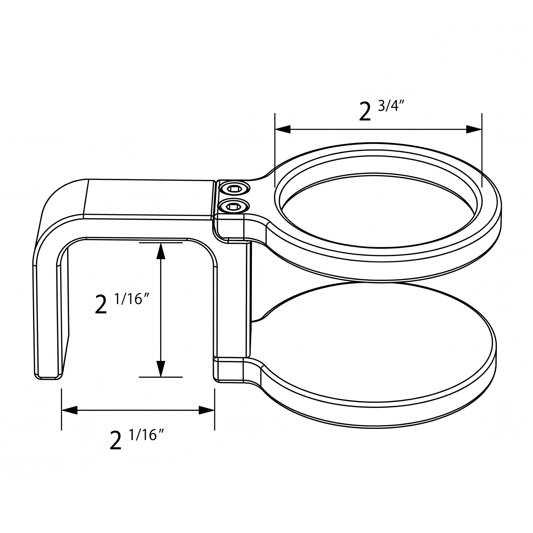 Billet Cup Holder