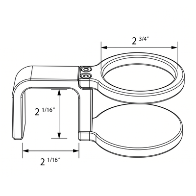 Billet Cup Holder