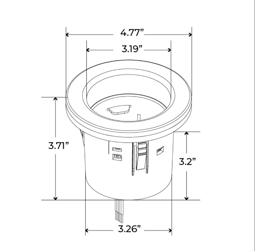 Multi-Color LED Cup Holder